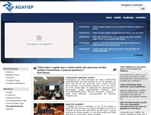 Tablet Screenshot of agafisp.org.br